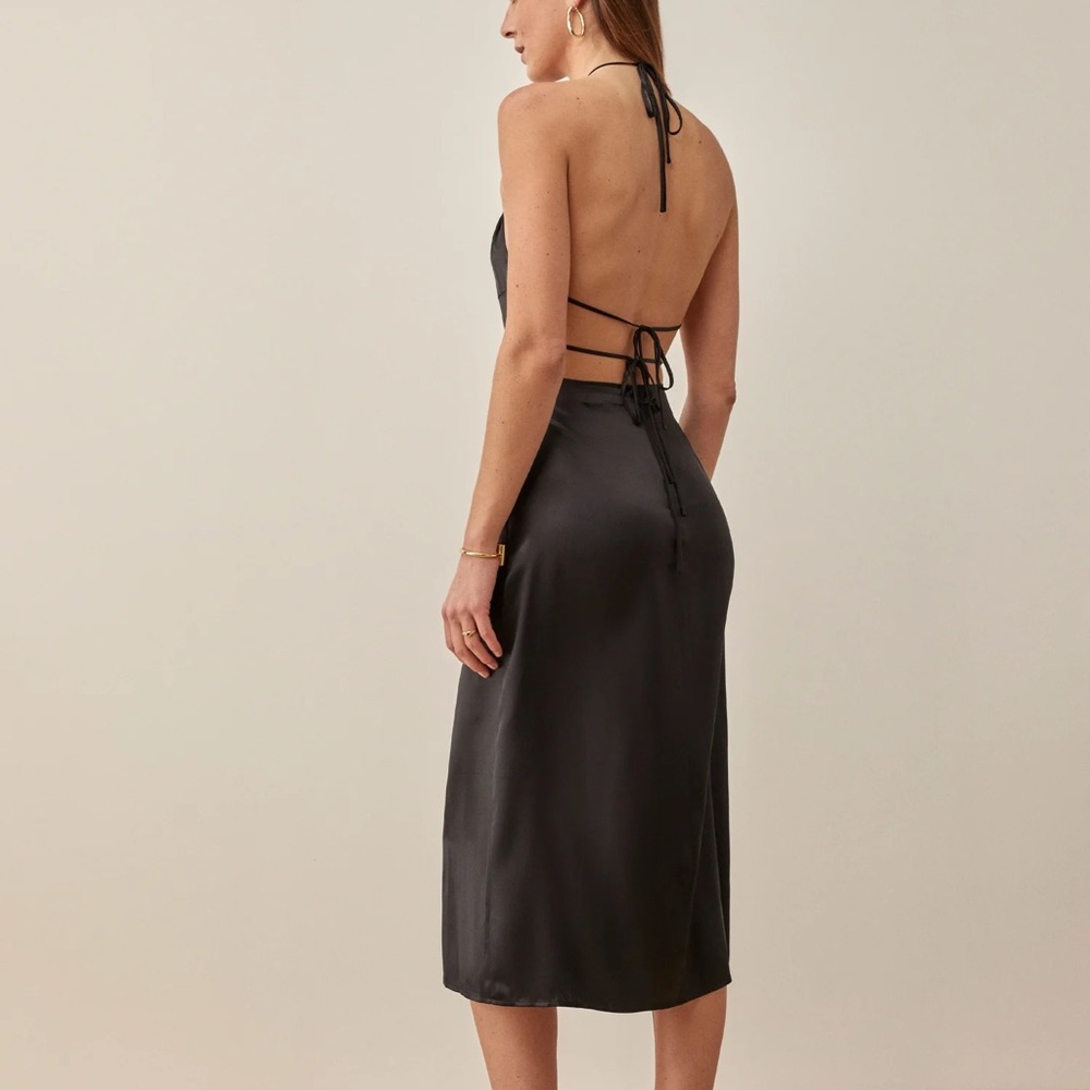 Reformation Canton silk dress